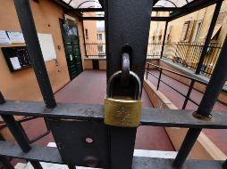 Una escuela cerrada en Génova, Italia. El país ordenó el cierre de todos los colegios y universidades desde hoy hasta el 15 de marzo. EFE/EPA/L. Zennaro