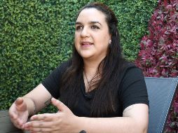 Arussi Unda, portavoz del colectivo las Brujas del Mar, considera que el papel de la mujer en el paro es confiar, por una vez, en las demás mujeres y unirse. EFE/M. Victoria