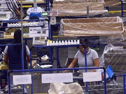 El rubro de maquinaria y equipo tuvo una caída de 6.5% en 2019. AFP/ARCHIVO