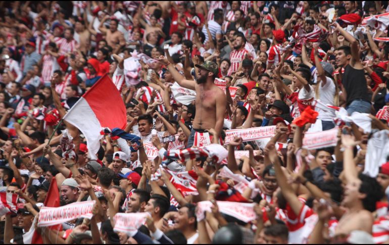 La afición del Guadalajara ha gozado a lo largo de este tiempo con las victorias de su equipo ante el Atlas. EL INFORMADOR/Archivo