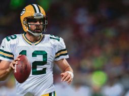 No se achica. Pese a ser un quarterback veterano, el líder de la ofensiva de Green Bay reconoció que puede competir con cualquiera. AFP