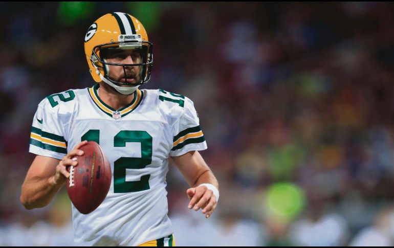 No se achica. Pese a ser un quarterback veterano, el líder de la ofensiva de Green Bay reconoció que puede competir con cualquiera. AFP