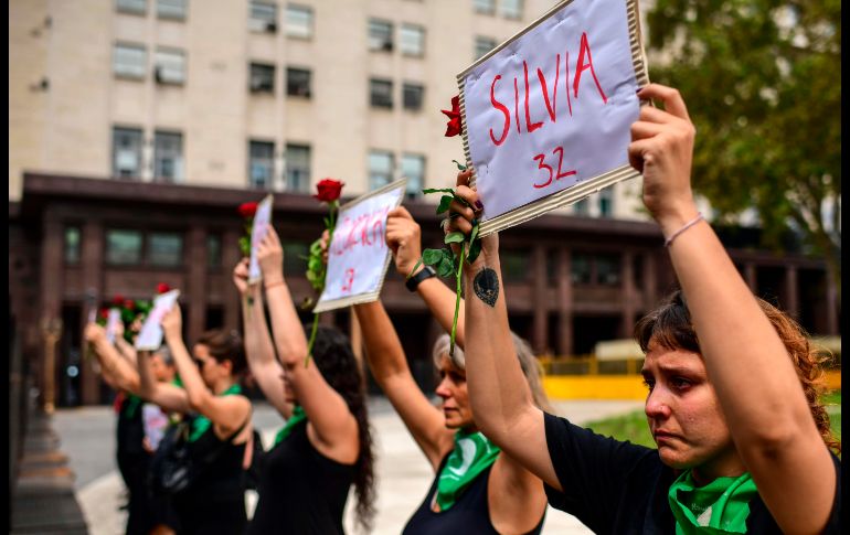 Frente a la Casa Rosada en Buenos Aires, Argentina. AFP/R. Schemidt