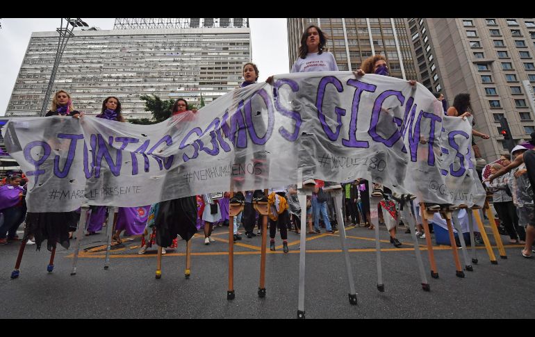 En Sao Paulo, Brasil. AFP/N. Almeida