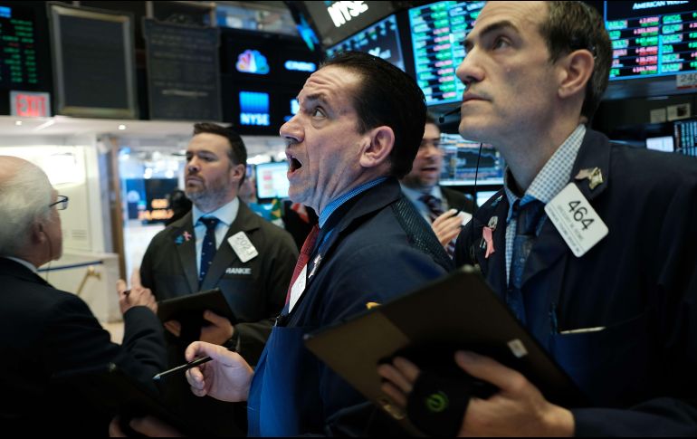 El Dow Jones y otros indicadores perdían el impulso de la apertura. AFP/S. Platt