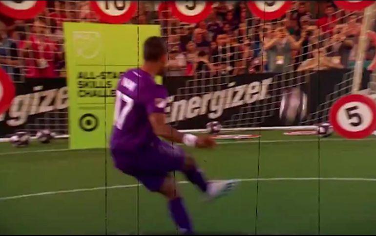 El reto de habilidades durará 90 minutos e incluirá cinco aspectos para mostrar el talento de los futbolistas en disparo, toque, cross and volley, pase y crossbar. TWITTER / @MLSes