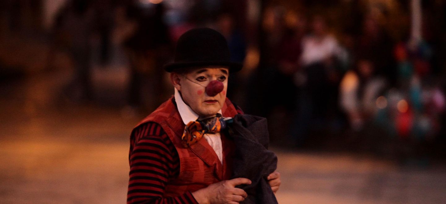 Alberto Stanley ha desarrollado un estilo personal en la interpretación y conformación de sus personajes y espectáculos de teatro del cuerpo, pantomima y mimo comedia.  EL INFORMADOR / ARCHIVO