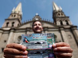 En Jalisco llegaron tres mil boletos para distribuirse en los más de 100 puestos del Estado. EFE / F. Guasco