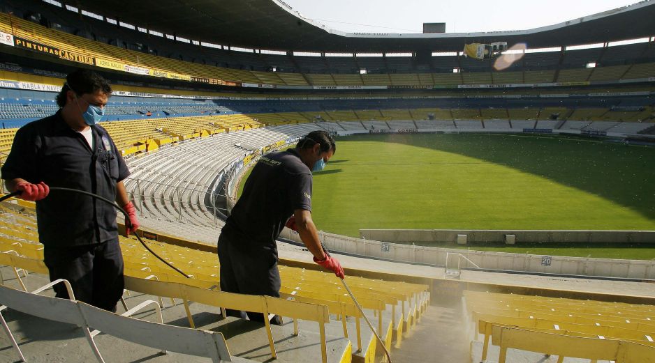 En el Clausura 2009, parte de la jornada 15, toda la 16 y tres encuentros de la fecha 17 se efectuaron a puerta cerrada, debido al aumento en los casos de la conocida como ''gripe porcina''. EL INFORMADOR / ARCHIVO