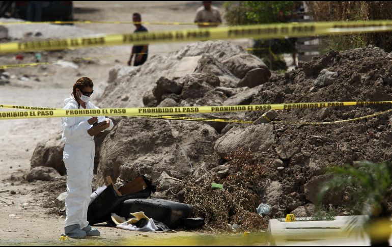 Tamez dijo que el incremento no puede relacionarse solo con el enfrentamiento del 6 de marzo en Las Huertas, Tlaquepaque, donde dos agentes del Ministerio Público fueron asesinados. AFP/ARCHIVO
