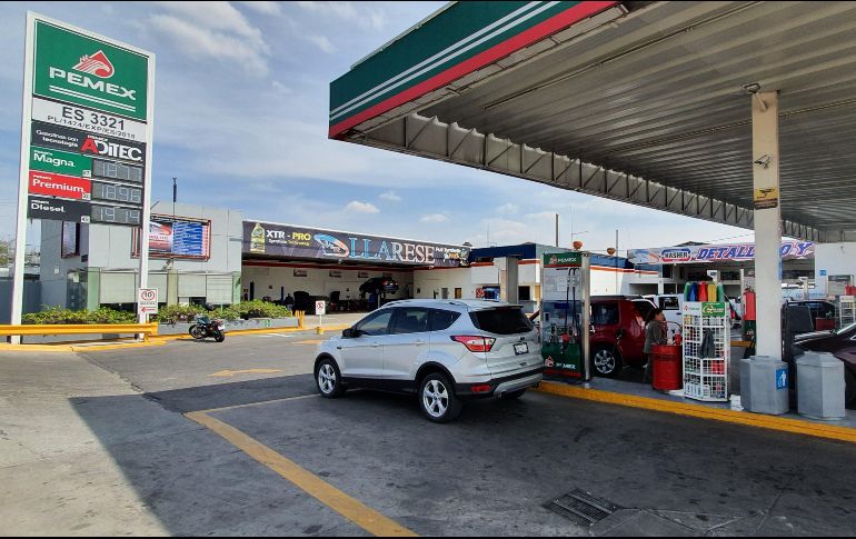 Cada estación define sus precios con base al costo de la logística y la molécula. EL INFORMADOR / G. Gallo