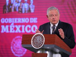 En misas, ''aunque no haya el abrazo o se dé la mano, en la mente que se diga: perdonemos, no odiemos, amémonos, llevemos a la práctica el amor al prójimo'', dijo el Presidente. NTX / I. Hernández