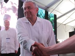 El Presidente en la clausura de la 83 Convención Nacional Bancaria y de Valores 2020. NTX / M. González