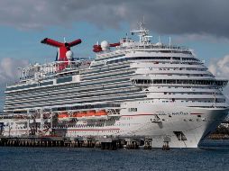 Este crucero desde hace 5 días estaba en Barbados, donde se afirmó que había en la tripulación 4 personas con coronavirus. AFP / ARCHIVO