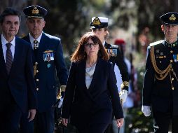 Katerina Sakellaropoulou dirigirá Grecia por cinco años. EFE/A. Konstantinidis