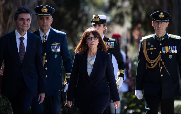 Katerina Sakellaropoulou dirigirá Grecia por cinco años. EFE/A. Konstantinidis