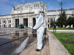 Italia, Irán y Corea del Sur son los tres países más afectados por la propagación de la nueva cepa de coronavirus. EFE / EPA / M. Ottico