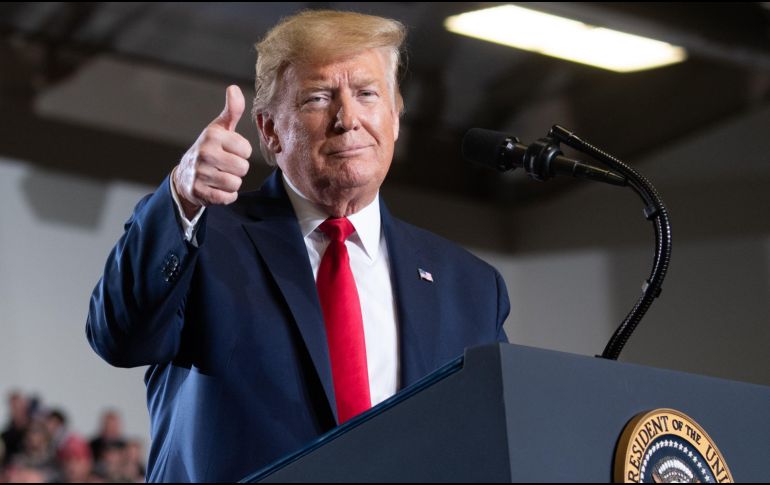 Luego de restar importancia al contacto que mantuvo con funcionarios brasileños infectados, Trump decidió someterse a las pruebas. AFP/S. Loeb