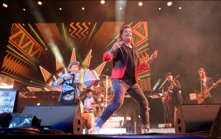 Carlos Vives tuvo su debut en el festival Vive Latino. AP / C. Palma