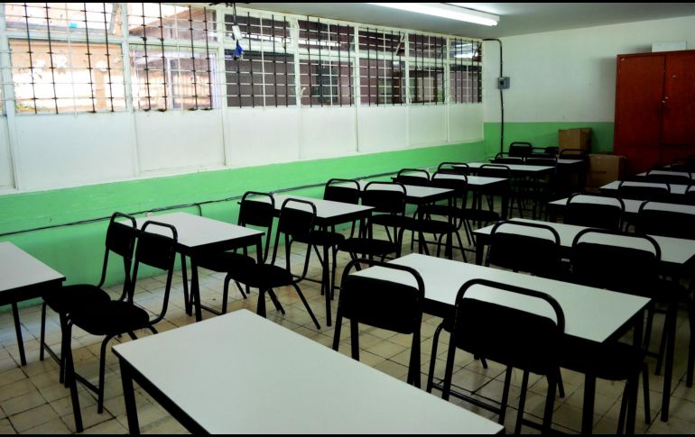 Las actividades se suspenderán hasta el 20 de abril en planteles públicos a cargo del Gobierno estatal. EL INFORMADOR/Archivo
