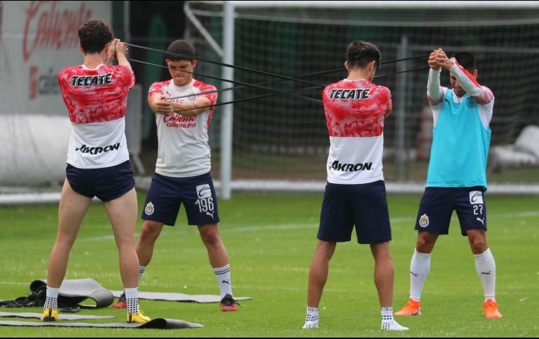 Este lunes la plantilla se presentó de manera normal. TWITTER / @Chivas
