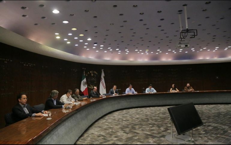 En la presentación estuvieron presentes funcionarios del Gobierno del Estado y los presidentes de organismos empresariales. TWITTER / @CCIJalisco