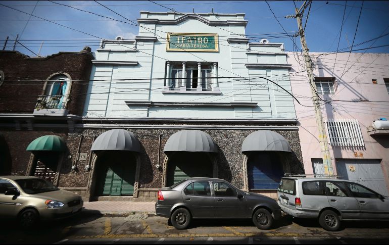 Teatro María Teresa. El recinto está ubicado en Calle Cruz Verde 119, en Guadalajara. EL INFORMADOR• F. Atilano