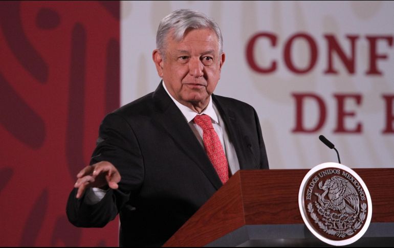 El Presidente afirma que será respetuoso de las políticas de salud de otros países ante la pandemia de coronavirus. NTX / G. Durán