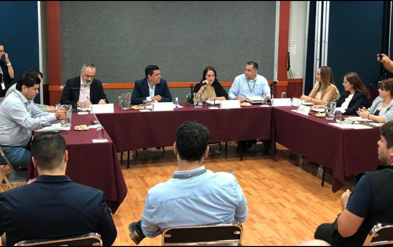 Junta de Coordinación Política del Congreso de Jalisco. EL INFORMADOR / R. Rivas