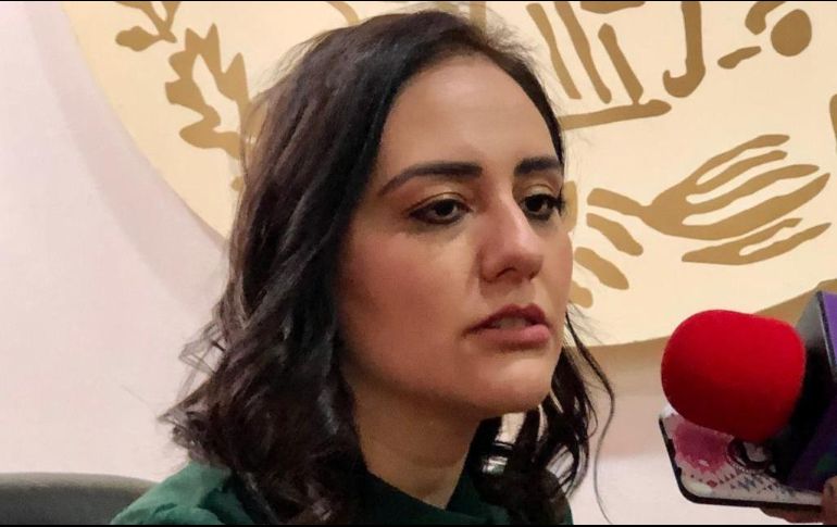 Mariana Fernández Ramírez, presidenta de la Junta de Coordinación Política. EL INFORMADOR / R. Rivas