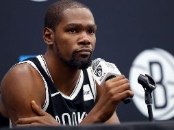 Durant dijo sentirse bien y que todo está bajo control. AFP / ARCHIVO