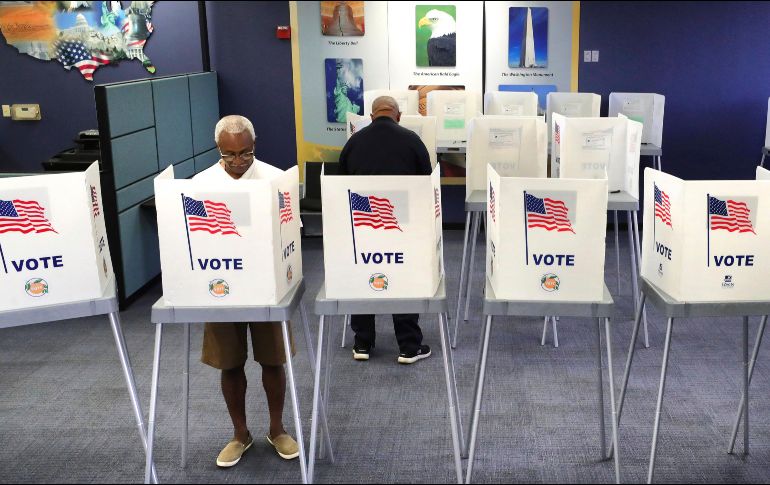Las elecciones fueron poco concurridas debido a la pandemia de coronavirus. AP/O. Sentinel