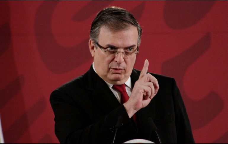 La cancillería de México afirmó que sigue 