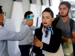 Las medidas implementadas por el GAP van más allá que las dictadas por la Agencia Federal de Aviación Civil (AFAC). AFP / U. Ruiz