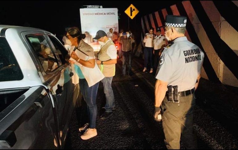 El Gobierno informó que desde ayer iniciaron operaciones los primeros filtros sanitarios. TWITTER@nachoperaltacol