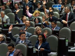 La sesión de este jueves en la Cámara de Diputados donde se llevaba a cabo el proceso de juicio político contra Rosario Robles fue suspendida por unos momentos. NTX / ARCHIVO