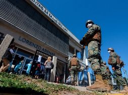 Cambian la fecha del plebiscito debido a que se prevé que en abril el país alcance su pico de contagios de COVID-19. AFP/G. Salgado