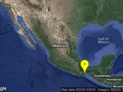 El sismo ocurrió a las 03:03 horas de este viernes. TWITTER / @SismologicoMX