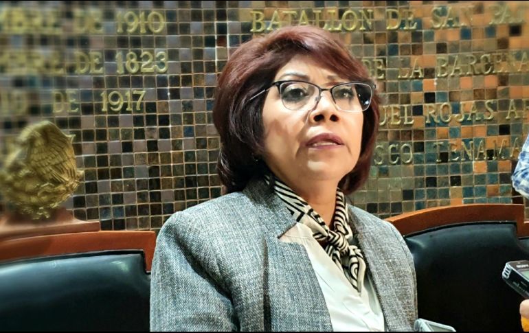La presidenta de la Mesa Directiva del Congreso de Jalisco, Patricia Meza Nuñez. EL INFORMADOR / R. Rvas