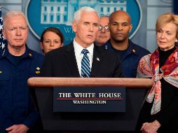 Trump nombró a Mike Pence encargado de coordinar al equipo en contacto con los Centros para el Control y Prevención de Enfermedades. AFP/J. Watson