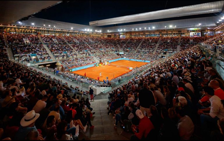La epidemia del COVID-19 precipitó la anulación de todo el circuito profesional de la ATP y la WTA hasta el próximo 7 de junio. TWITTER / @MutuaMadridOpen