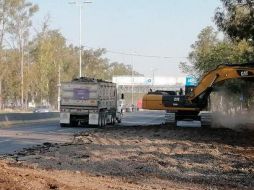 Fueron colocados cinco mil 600 m2 de concreto hidráulico en carriles de alta velocidad. ESPECIAL / SIOP