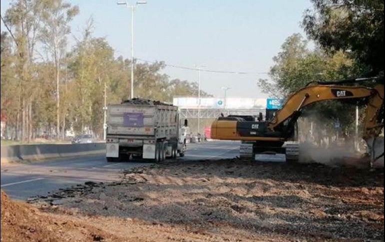 Fueron colocados cinco mil 600 m2 de concreto hidráulico en carriles de alta velocidad. ESPECIAL / SIOP