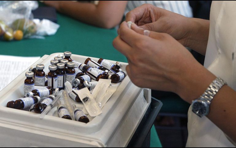 Realizan jornadas de vacunación generalizada en las cárceles luego de que se registraran algunos enfermos de sarampión en el Reclusorio Norte. EL INFORMADOR/ARCHIVO