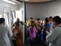 En sus redes sociales, la SRE difundió imágenes del arribo de los mexicanos al país. TWITTER/@SRE_mx