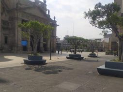 Plaza Guadalajara, explanada frente a la Catedral Metropolitana. EL INFORMADOR / ARCHIVO