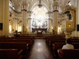 El cardenal pidió por todos los científicos que están en la búsqueda de la vacuna contra el COVID-19. EL INFORMADOR / G. Gallo