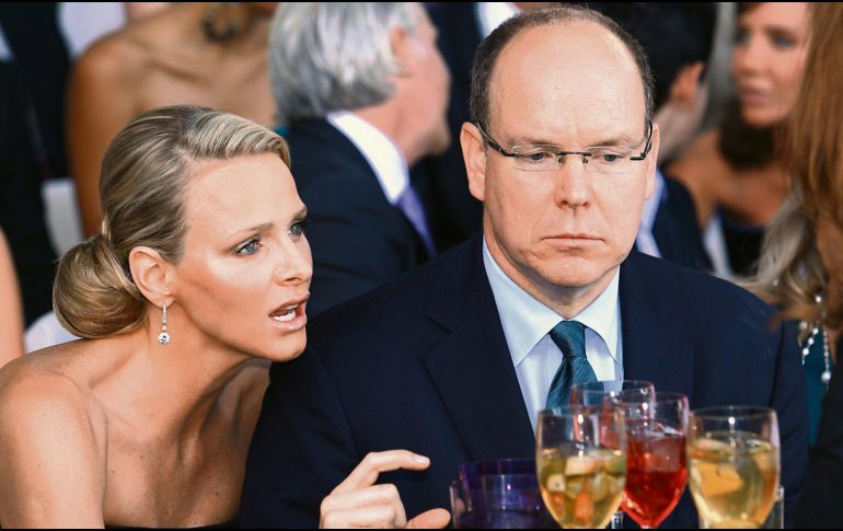 Mónaco. El Príncipe Alberto II y su esposa Charlene Wittstock. EFE