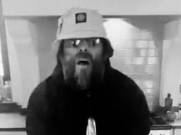 Con ritmo. Sus temas ahora te acompañarán mientras te lavas las manos, tal como lo compartió Liam Gallagher en redes sociales. TWITTER/@liamgallagher