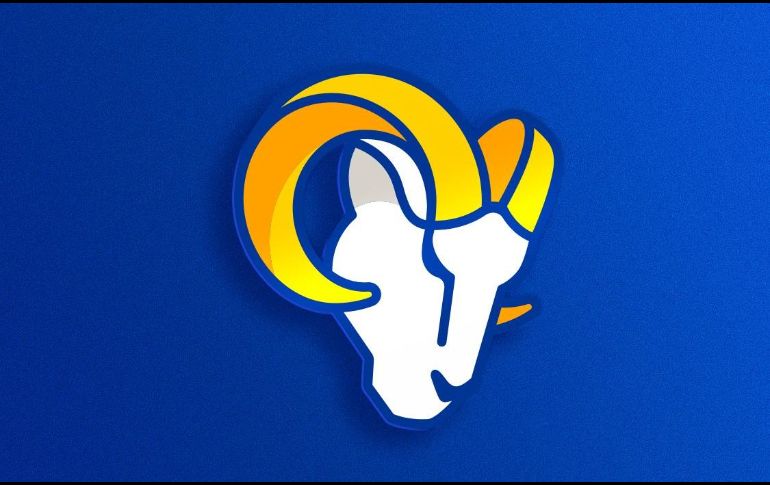 Con el diseño también vino la modificación de colores, azul y amarillo. TWITTER / @RamsNFL